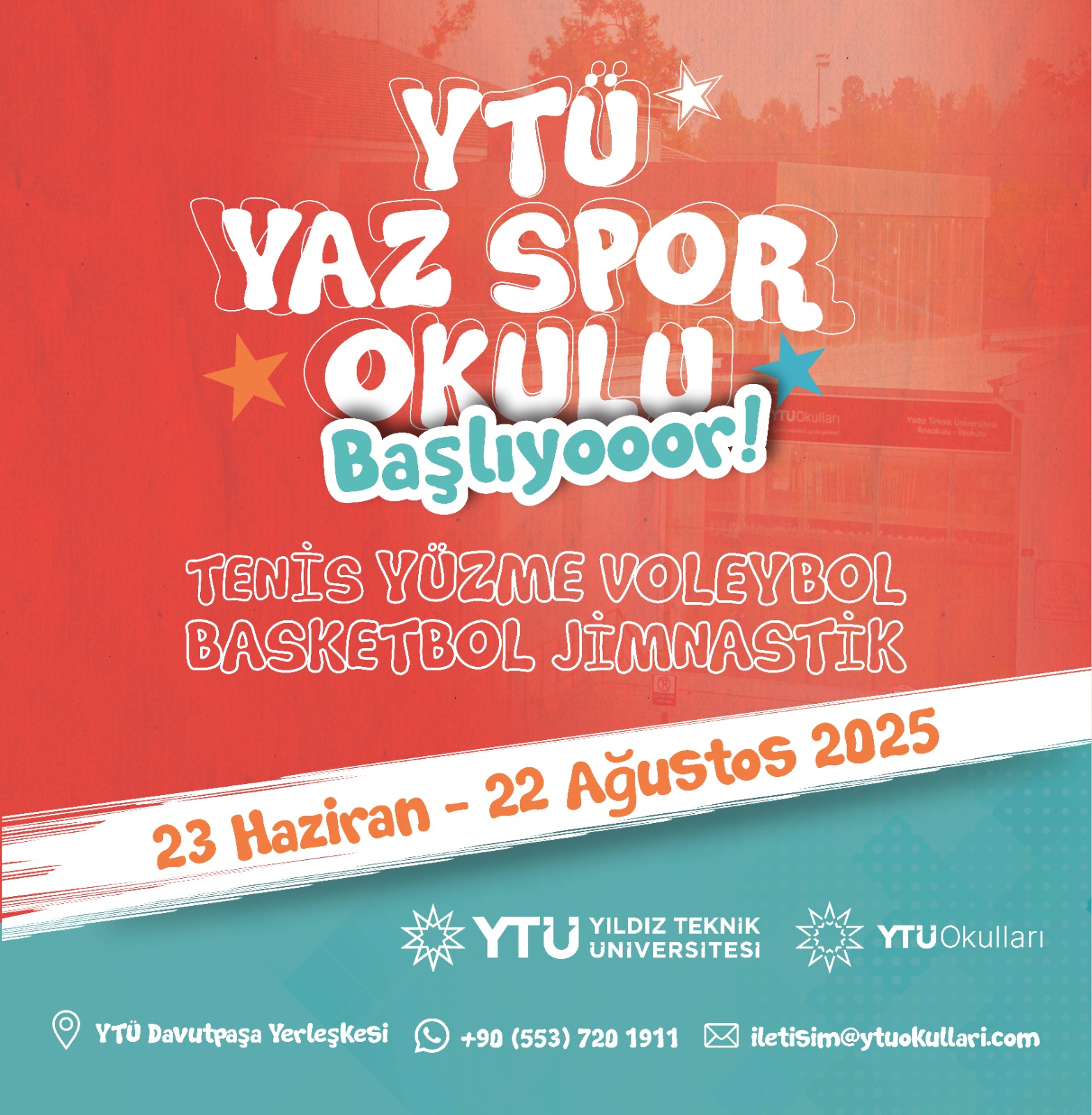 YTÜ Yaz Spor Okulu